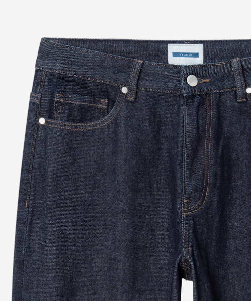 Wide Raw denim pants_IN
