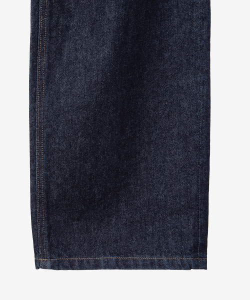 Wide Raw denim pants_IN