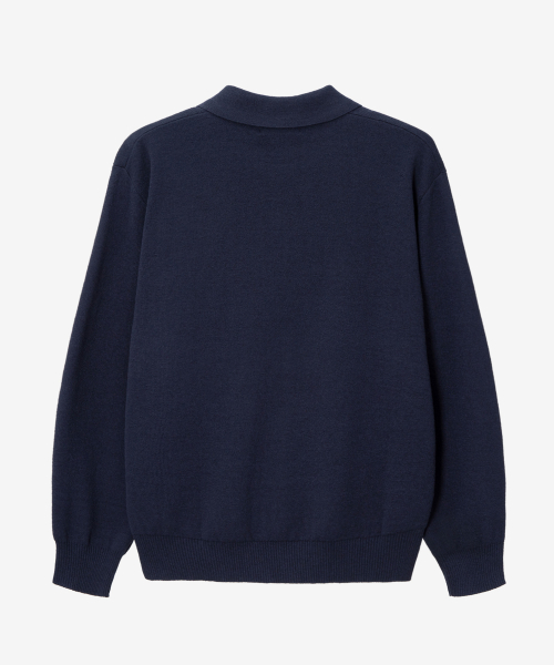[COUTURE]boucle trucker type zip-up cardigan - 2color
