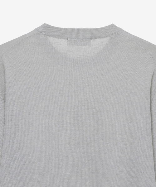 Washable Linen Like Semi-Oversized Fit Knitwear