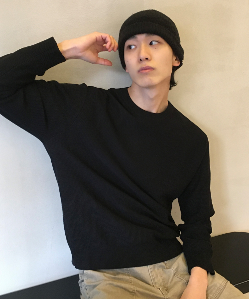 [2PACK]Washable Tissue Semi-Oversized Fit Knitwear - 5color