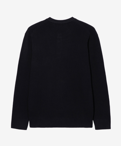 [ON]Knitwear Henley neck semi-overfit Daily Knitwear - 4color