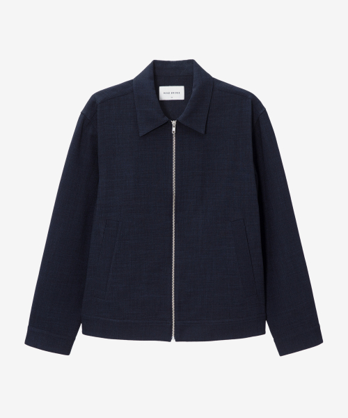 Tissue Deformation Regular Fit Blouson