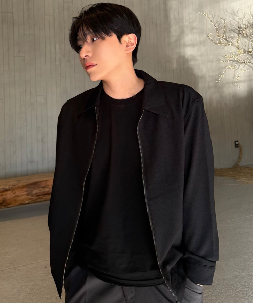 Tissue Deformation Regular Fit Blouson