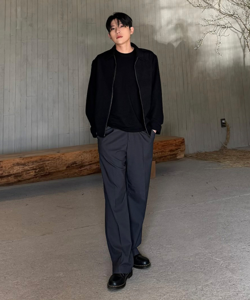 Tissue Deformation Regular Fit Blouson