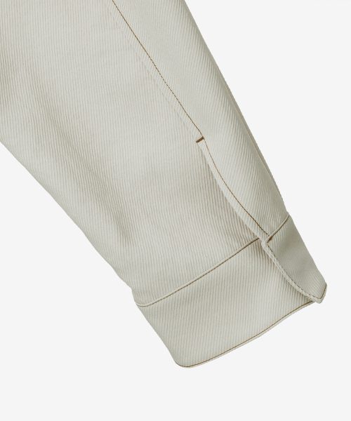 [COUTURE]Twill Tissue Pocket Blue Blouson