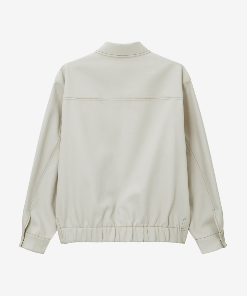 [COUTURE]Twill Tissue Pocket Blue Blouson