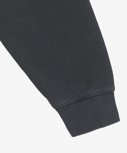 Pigment Cropped Hooded Zip-Up Jumper