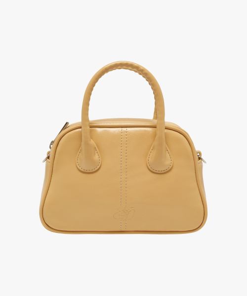 DOUBLE STRAP TOASTER MINI BAG IN BUTTER