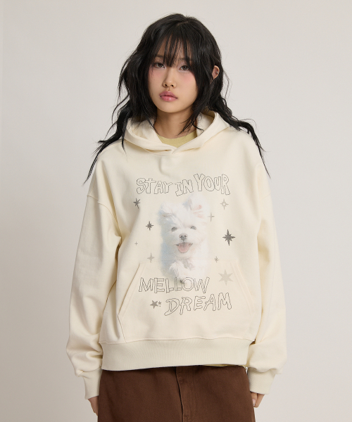 MELLOW DREAM GOOREUM Hoody IVORY