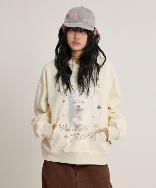 MELLOW DREAM GOOREUM Hoody IVORY