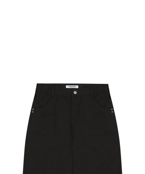 BASIC ILOVEU WIDE PANTS(BLACK)
