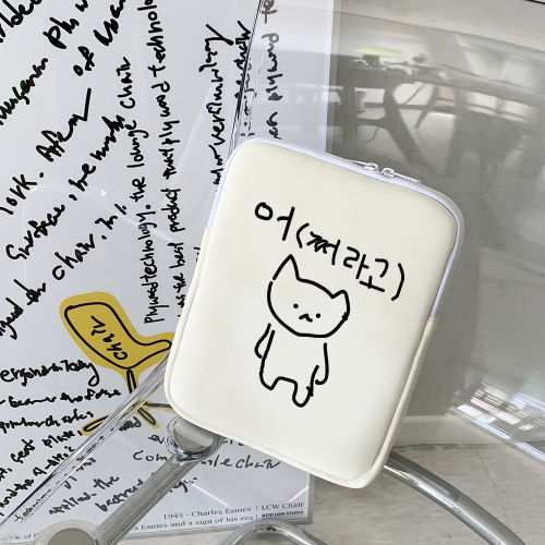 [withsome made]마라 고앵이 어쩌라고 아이패드 파우치