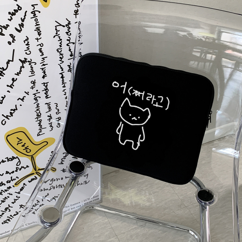 [withsome made]마라 고앵이 어쩌라고 아이패드 파우치