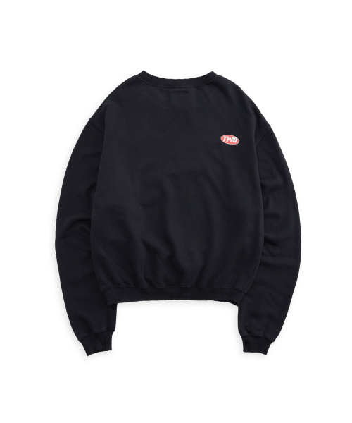 Dreamer logo setup vintage Soft fleece sweatshirts in dark navy