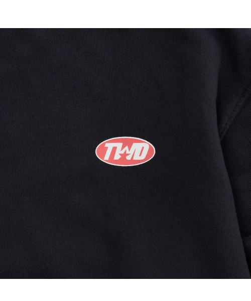 Dreamer logo setup vintage Soft fleece sweatshirts in dark navy