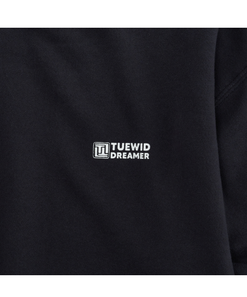 Dreamer logo setup vintage Soft fleece sweatshirts in dark navy