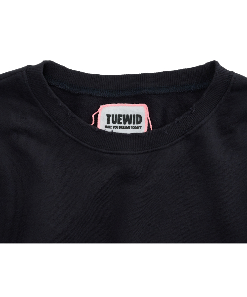Dreamer logo setup vintage Soft fleece sweatshirts in dark navy