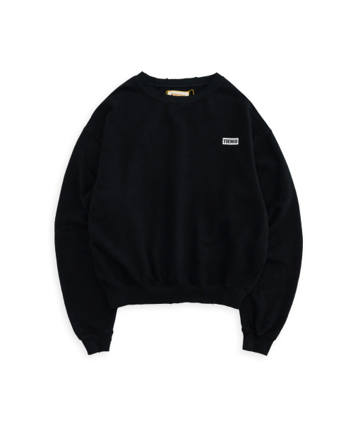 Bunny’s karma vintage Soft fleece sweatshirts in black