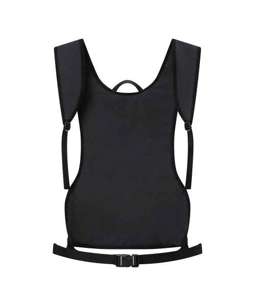 Side pocket vest backpack CHARCOAL