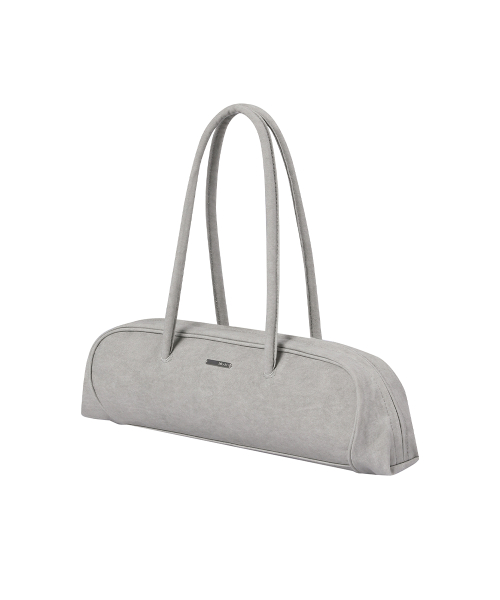 Twill baguette bag DUST GREY