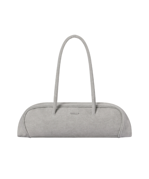 Twill baguette bag DUST GREY