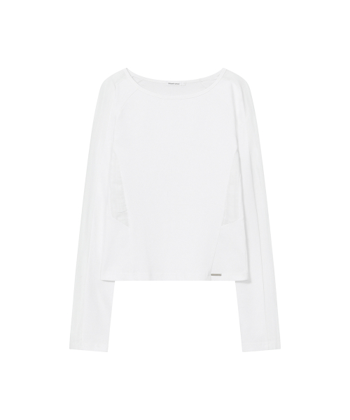 Shirt combination long sleeve WHITE