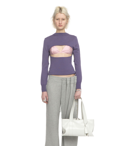 SHELL DUFFEL [ICY MILK]