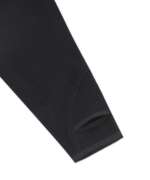 GT178 세그먼트 헨리넥 긴팔티 (BLACK)