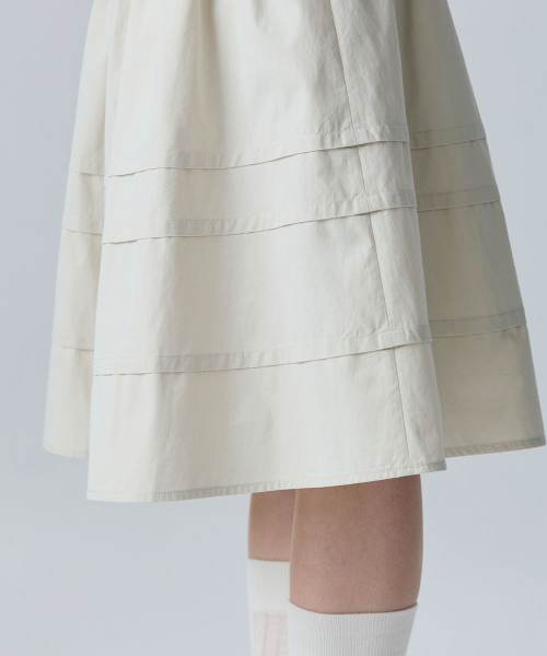 PINTUCK SKIRT - 3 colors