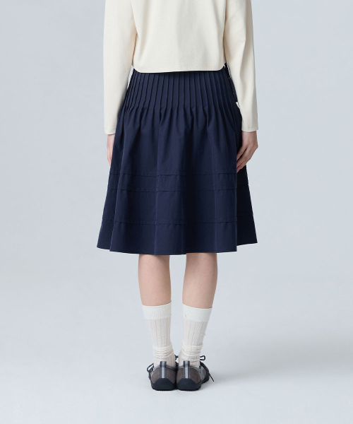 PINTUCK SKIRT - 3 colors