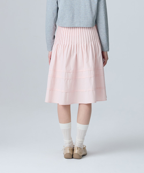 PINTUCK SKIRT - 3 colors