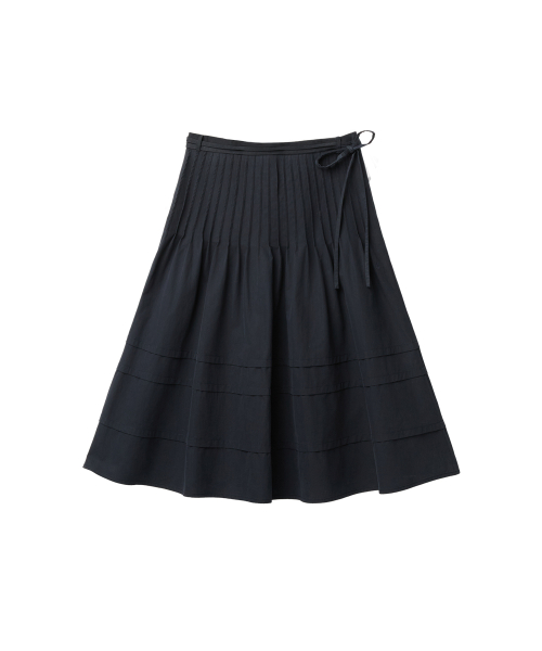 PINTUCK SKIRT - 3 colors