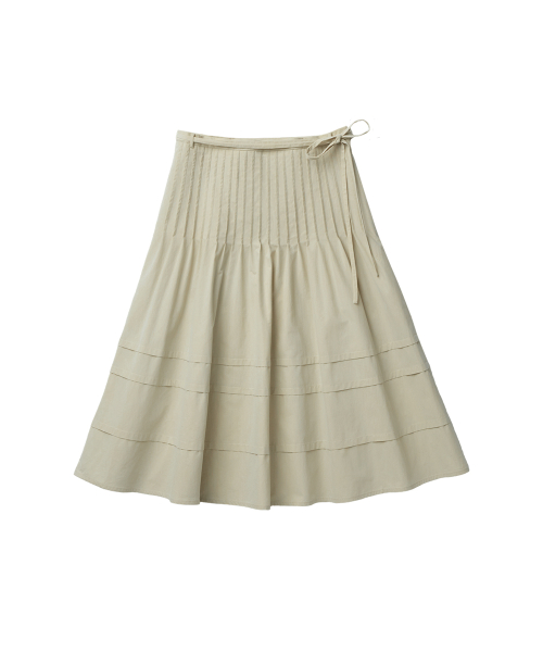 PINTUCK SKIRT - 3 colors