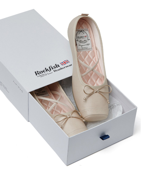 TOE CAP BALLET FLATS - 5 colors
