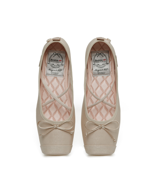 TOE CAP BALLET FLATS - 5 colors