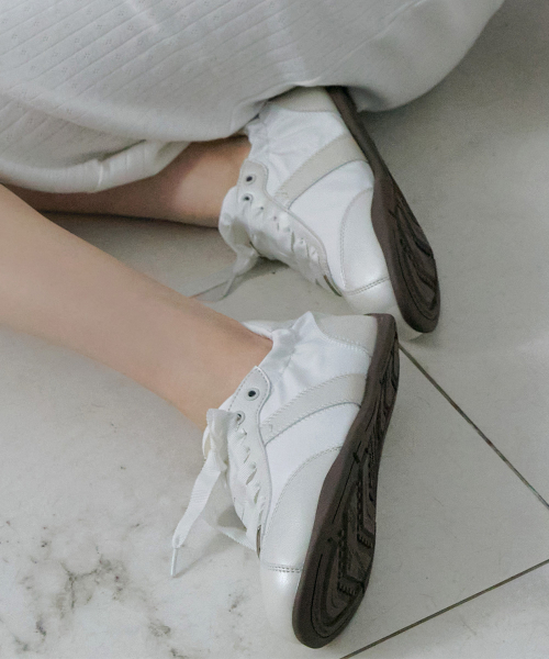 SCRUNCH FLAT SNEAKERS - 5 colors