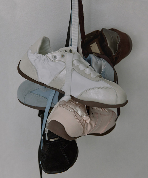 SCRUNCH FLAT SNEAKERS - 5 colors