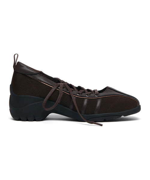 BLISS HEEL LACEUP SNEAKERS - 3 colors