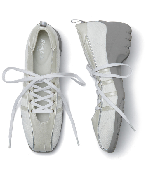 BLISS HEEL LACEUP SNEAKERS - 3 colors