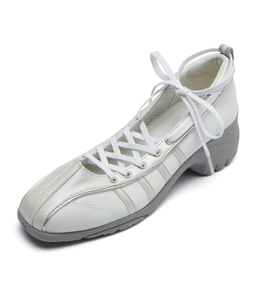 BLISS HEEL LACEUP SNEAKERS - 3 colors