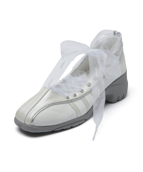 BLISS HEEL LACEUP SNEAKERS - 3 colors
