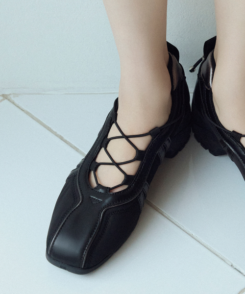 BLISS HEEL STRING SNEAKERS - 6 colors