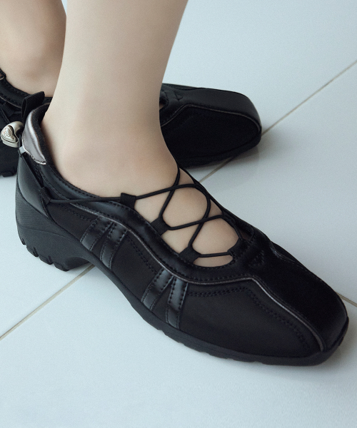 BLISS HEEL STRING SNEAKERS - 6 colors