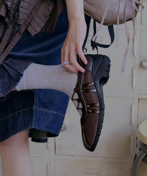 BLISS HEEL STRING SNEAKERS - 6 colors
