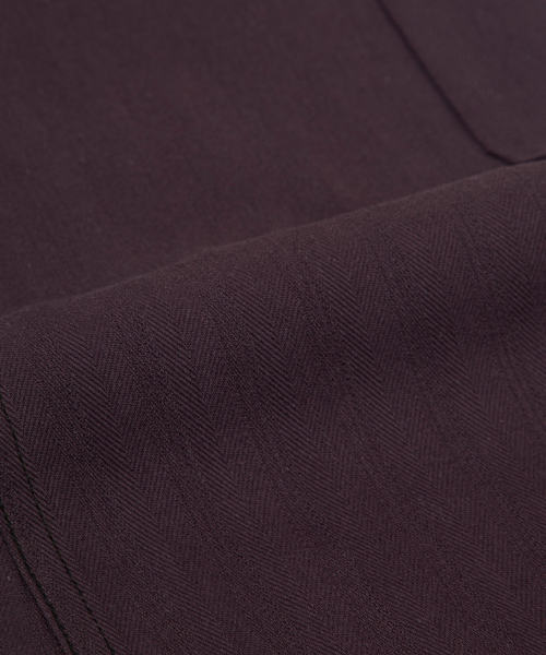 TINA TWILL PANTS / PURPLE