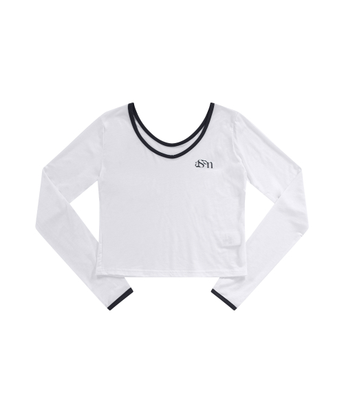 EVE RINGER TEE / WHITE
