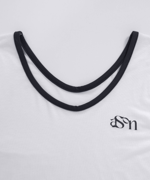 EVE RINGER TEE / WHITE