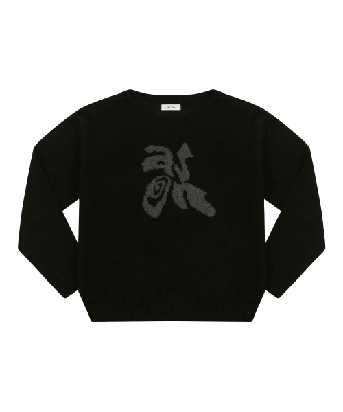 MAZE KNIT / BLACK