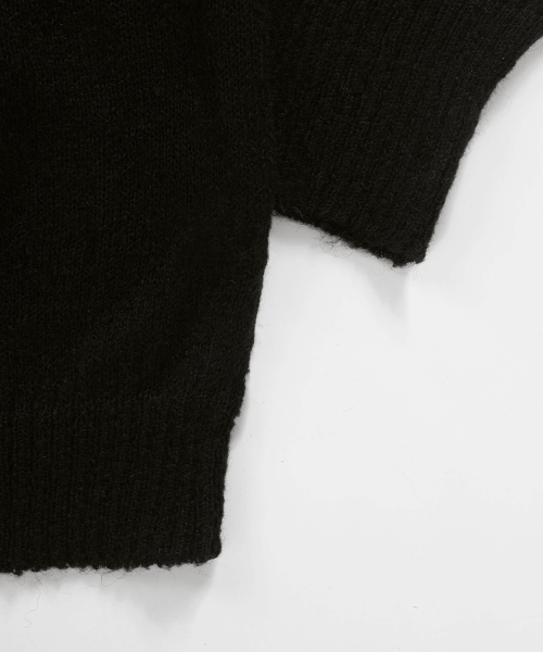 MAZE KNIT / BLACK